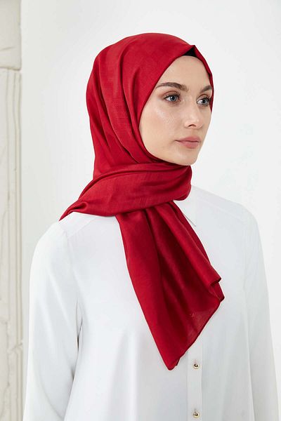Setrms Patterned S Motif Modal Silk Shawl