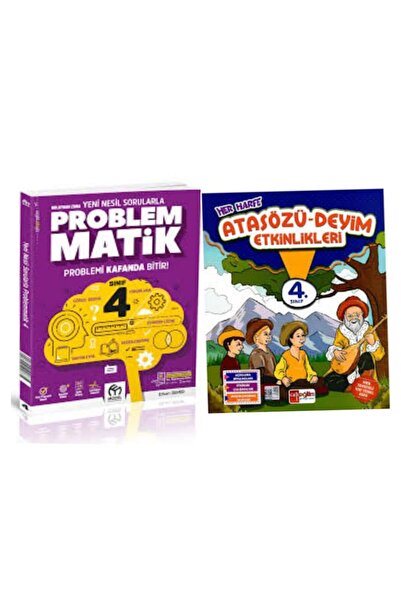 MODEL EĞİTİM YAYINCILIK 4. Sınıf Kolaydan Zora Sorularla Problemmatik  Ve Ata...