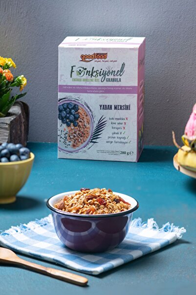 Good Food Emziren Annelere Özel Malt Ve 7 Özel Bitki Içeren Granola, Yaban Mersinli 140 G