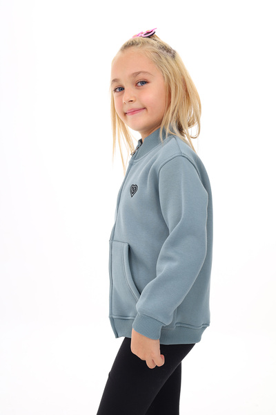 Toontoy Girl's Embroidered Cardigan