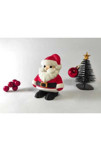 AlaSwan Noel Baba Sevimli Figür Dekor Biblo 1 Adet