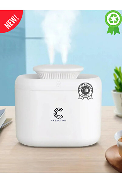 CREACTOR 3300 Ml Ulrasonik Hava Nemlendirici Buhar Makinesi Ve Aroma Difüzörü H2
