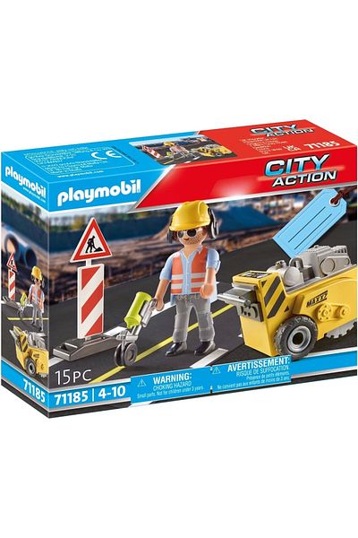 Playmobil Construction Worker Gift Set