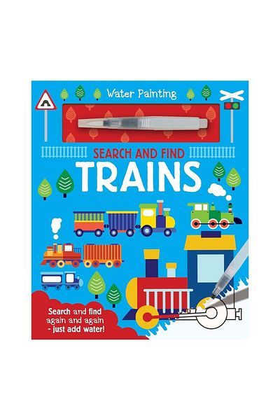 Imagine That Water Painting - Search and Find Trains
