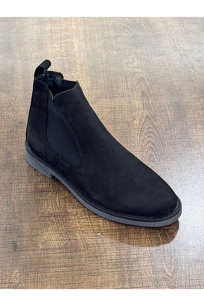 Greyybull Shoes Men's Leather Nubuck Chelsea Boots