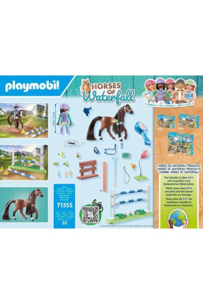 Playmobil 71355 Zoe & Blaze Tournament Parked