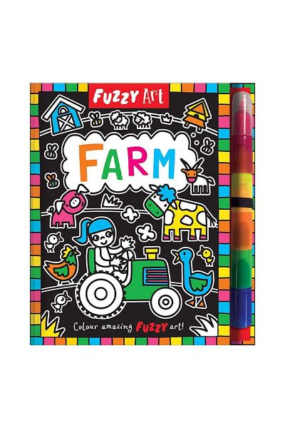 Imagine That Fuzzy Art - Farm