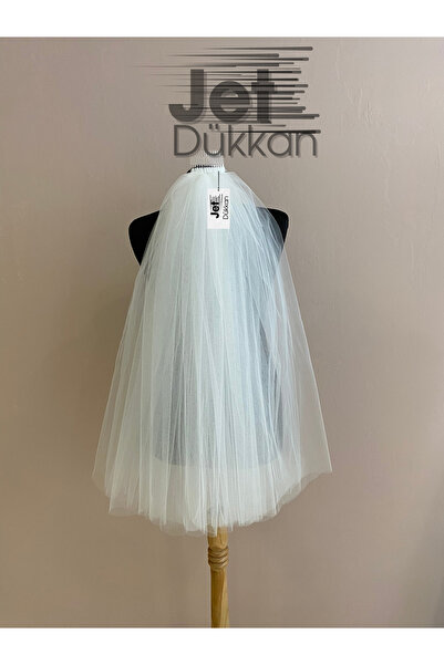 JetDukkan Voal scurt cu două straturi, o alegere elegantă și la modă