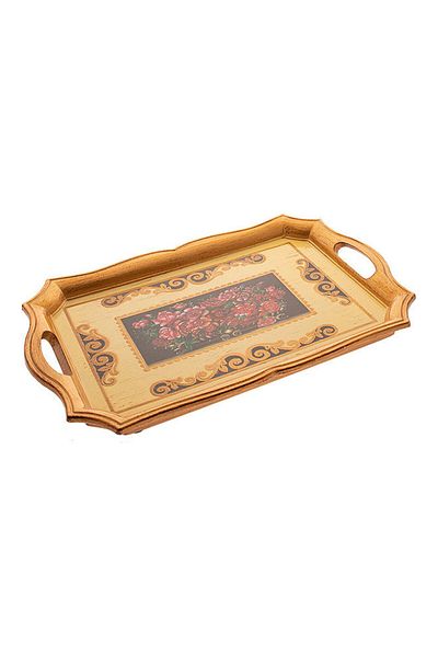 Dania Rectangle Tray Multicolour 50x33x22cm