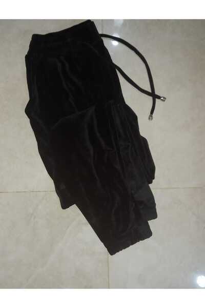 Velvet French Shiny Velvet Pocket Single Bottom Pajamas