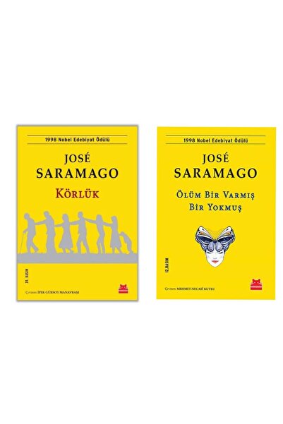 Kırmızı Kedi Yayınları Körlük - Ölüm Bir Varmış Bir Yokmuş Jose Saramago