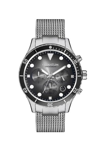 Quantum Men's Sports Wrist Watch Silver Pwg1013.350