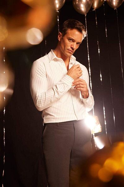 DeFacto New Season Slim Fit Slim Fit Polo Neck Long Sleeve Shirt