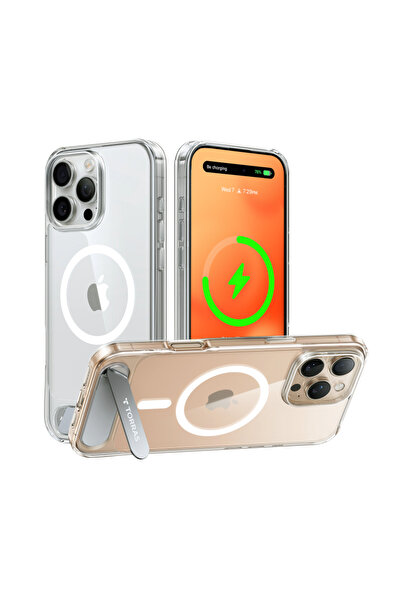 TORRAS حامل شفاف لجهاز iPhone 16 Pro Max