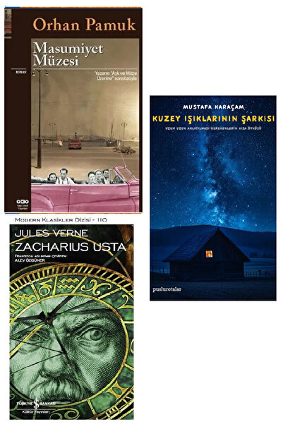 TÜRKİYE İŞ BANKASI KÜLTÜR YAYINLARI Masumiyet Müzesi Orhan Pamuk + Kuzey Işık...