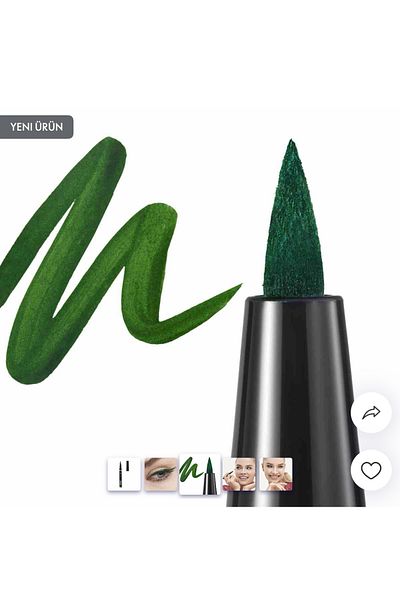 Oriflame The One Stylo Eyeliner - Green