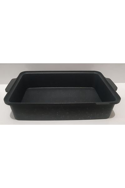 ThermoAD Cast Granite 35 Cm Oven Tray / Gray