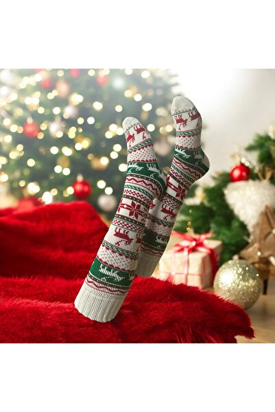 Dizüstü Noel Çorabı 2'li Paket