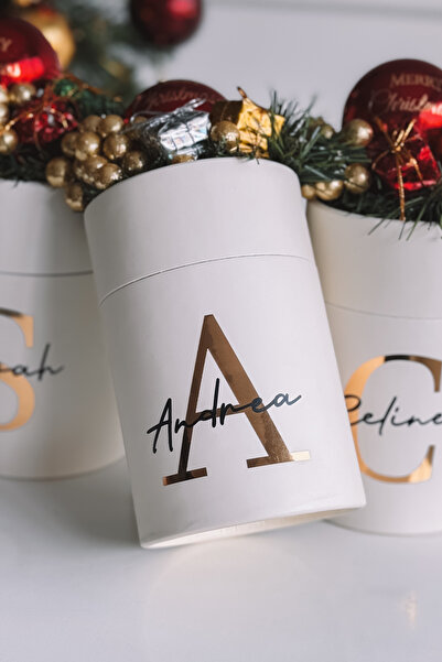 BC Flowers Kişiye Özel Kutuda Yılbaşı Hediyesi Şal