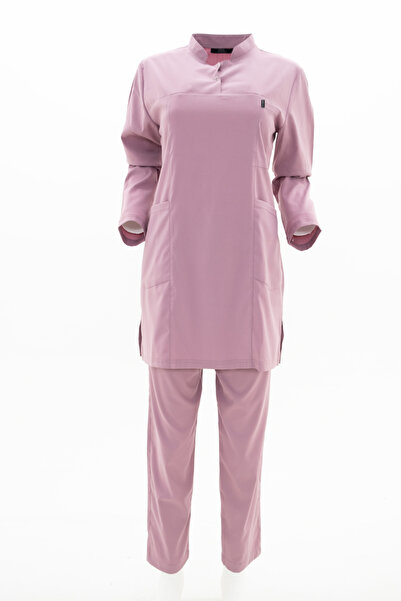 Ehil Doktor/hemsire Forması Likralı Tesettür Üniforma Tek Üst Likralı tesettür
