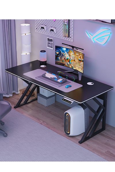 ALMUFARREJ Gaming Desk For Gamers And Computer Desk And Home Office Desk Gaming Table High Quality  120x60 cm