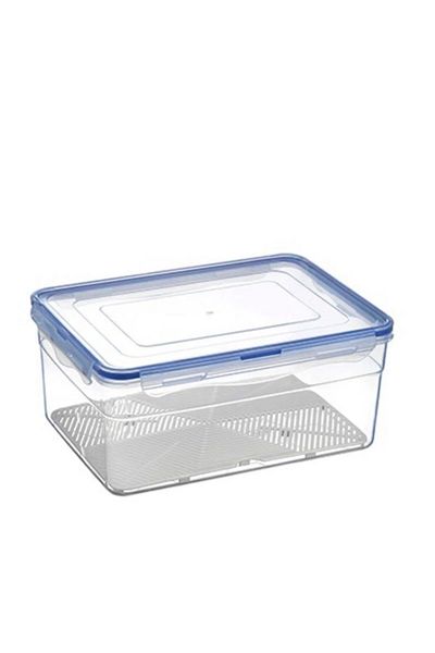 Şıkyuvam 6 Liter Leak Proof Ziplock Lid Large Size Deep Fruit Vegetable Storage Container