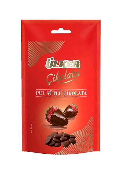 Ülker Milk Chocolate Flakes 100 Grams X 2 Pieces (Total 200 Grams)