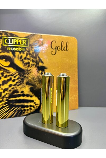 Clipper Orijinal Metal Kılıflı Taşlı Ve Gazlı 2 Adet Clipper Çakmak