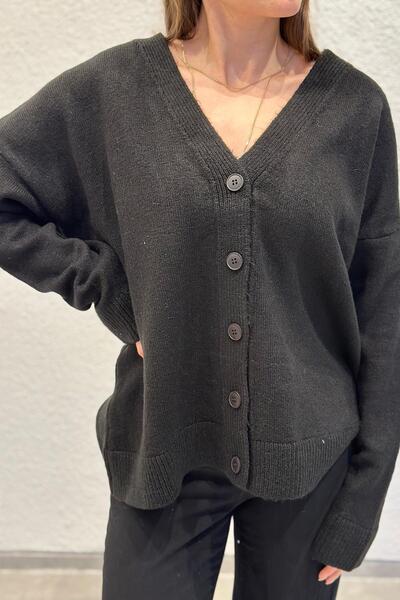 novon Premium Knit V-Neck Sweater Cardigan