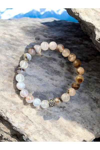 AURA GARDEN Agate Men Bracelet