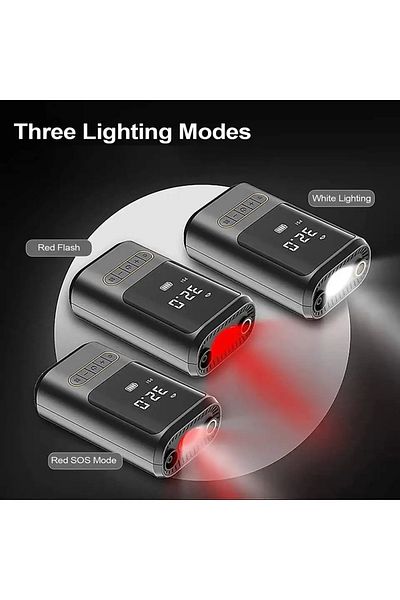 Easy Tedarik Ka-760 Wireless Auto Vehicle Mini 4000Mah 150 Psi Lighted Auto Air Compressor