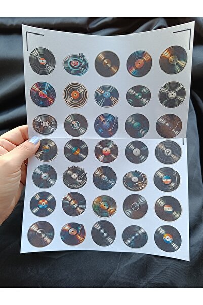 Pink Swan Craft Set de autocolante vintage cu plăci de piatră, jurnal cu glon...