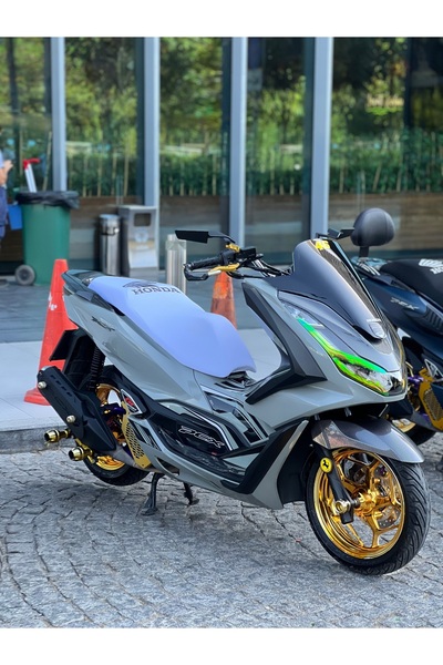 SERDAR UYSAL MODİFİYE CENTER Pcx,actıva,dio BEYAZ Koltuk Kılıfı