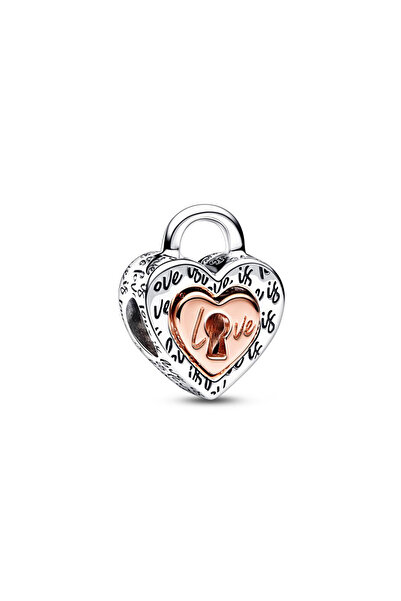 Zehra Aksesuar İki renkli anahtarlı kalp model love yazılı marka model çelik ...