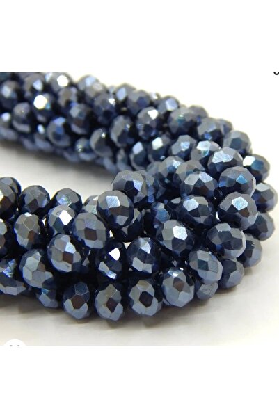 SESİKA HOBİ Kristal Boncuk 8 Mm Takı Kolye Bileklik Çanta Yapımı Hobi