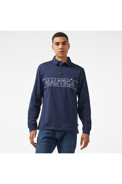 Nautica POLO Erkek Lacivert Sweatshirt K47502T.4NV