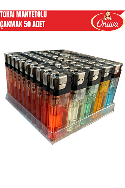 ONUVA TOKAI 50 Adet Manyetolu Çakmak
