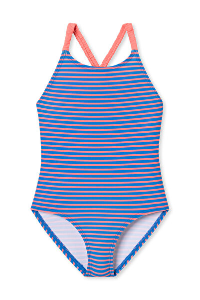Schiesser Badeanzug Aqua Kids Girl Bade-Anzug Schwimmen Bauchweg