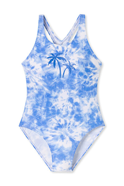 Schiesser Badeanzug Aqua Teens Girl Bade-Anzug Schwimmen Bauchweg