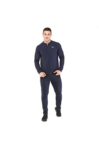 raru Παντελόνι Φούτερ ARDON ΣΚΟΥΡΟ ΜΠΛΕ