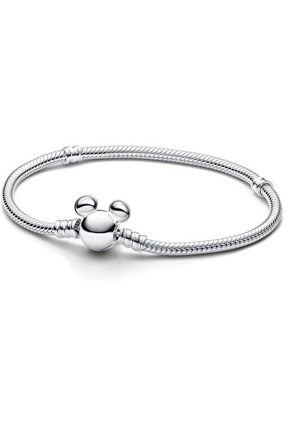 Pandora Mickey Mouse Yılan Zİncirli Bileklik 593061C00-18