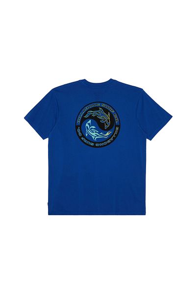 BİLLABONG Мъжка тениска Billabong Billabong Connection в синьо Мъжка тениска Abyzt02279