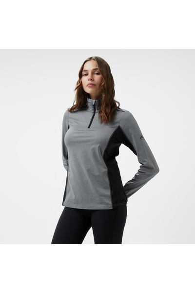 Mc Kinley McKinley Andrea 1/2 Zip Kadın Gri Outdoor Polar