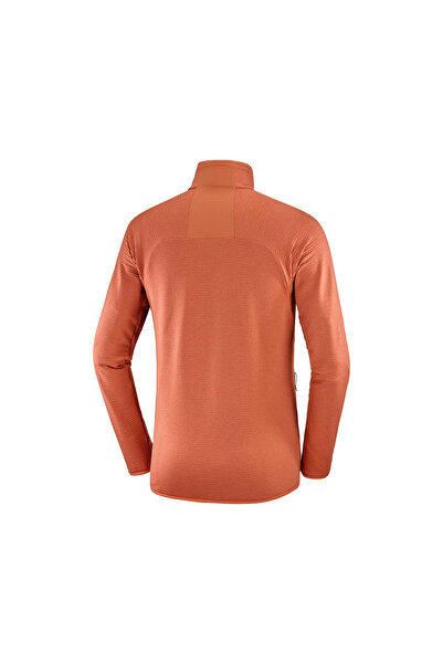 Salomon Essential Ltwarm Fz Men's Red Fleece Men's Fleece Lc2224600