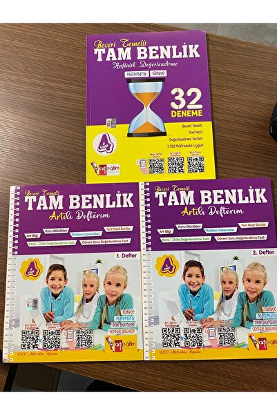 Artı Eğitim Yayınları 4. Sınıf Beceri Temelli Artılı Defterim Ve Deneme