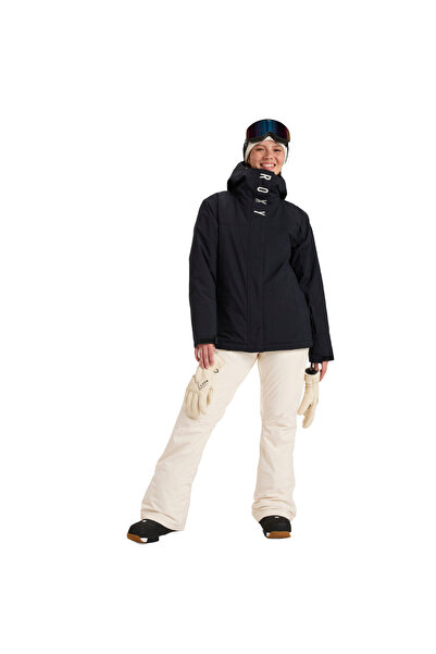 Roxy Galaxy Women's Black Snowboard Jacket Women's Snowboard Jacket Erjtj03484