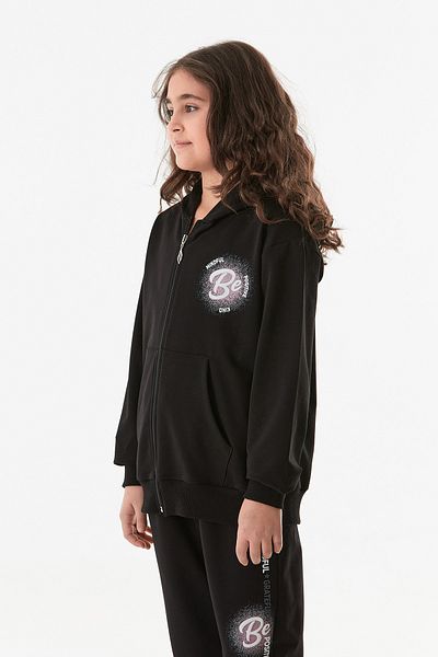 Fulla Moda Κείμενο εμπριμέ Jogger Girl's αθλητική φόρμα