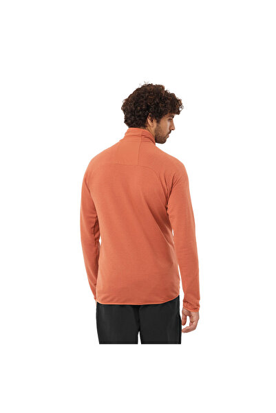 Salomon Essential Ltwarm Fz Men's Red Fleece Men's Fleece Lc2224600