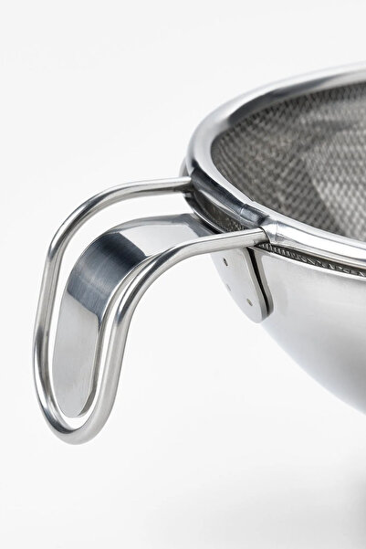 Binbirreyon Çelik Huni Süzgeçli Paslanmaz Çelik Huni Şişe Kavanoz Aparatlı 3 Parça 12cm Ra176