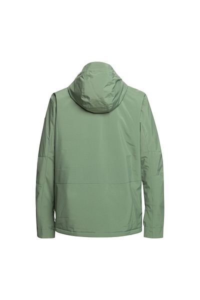 Quiksilver Mission Solid Jk Men's Green Snowboard Jacket Men's Snowboard Jacket